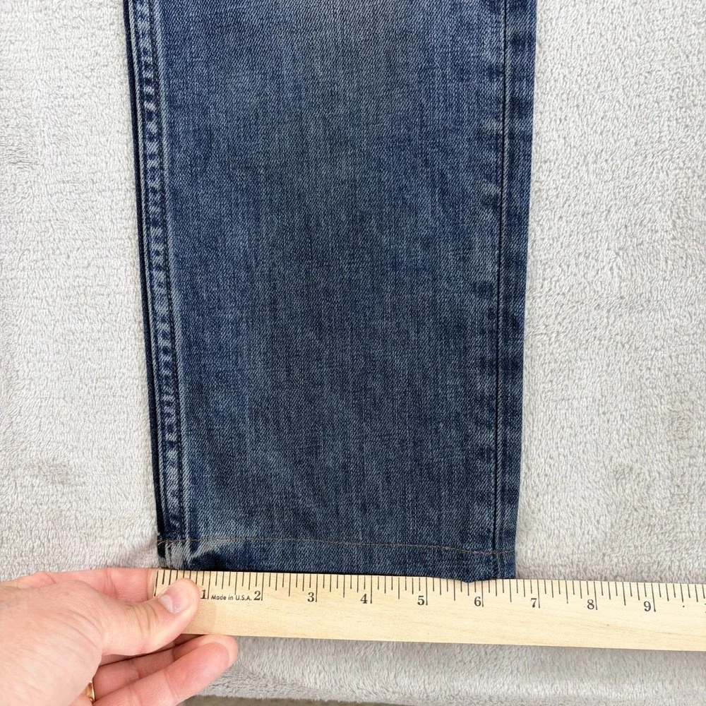 AllSaints Stanton Iggy‎ Slim Fit Jeans Blue Wash Men 28x28 Button Fly NWT $199
